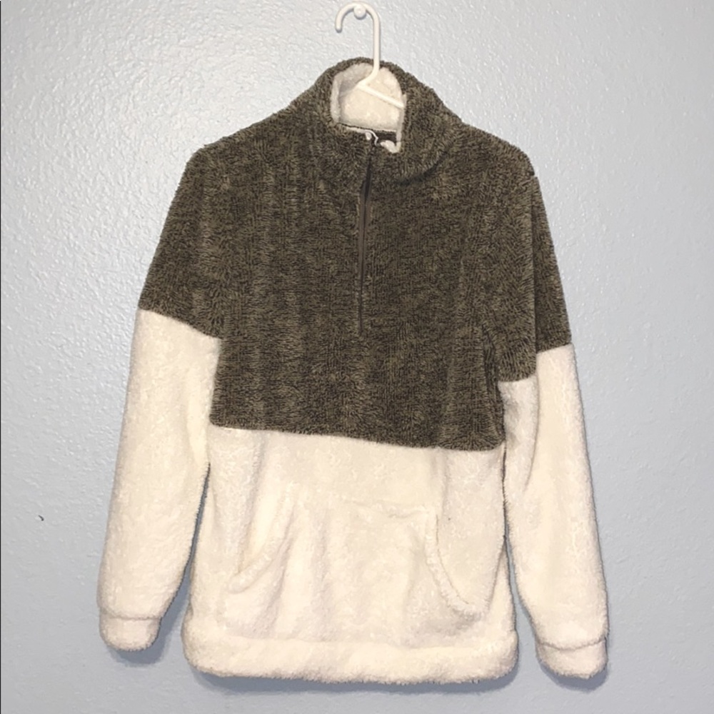 fleece pullover